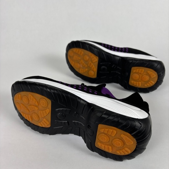 Comfort Wear Shoes, Black Purple size 39 Women 8.5 / Men 6.5 - Picture 6 of 8